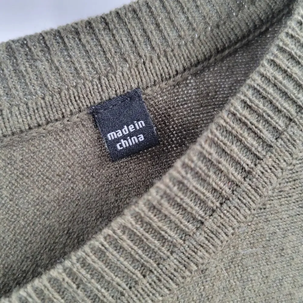 Cabi pullover long sleeve sweater green size M